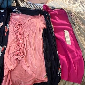 Top and cardigan set bundle